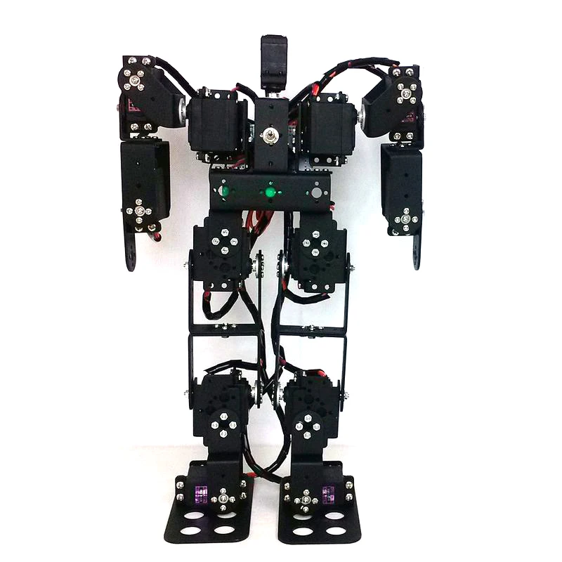 13 자유도 휴머노이드 로봇 - ESP32 / 아두이노 로봇 DIY 키트, 메탈 브래킷 보행 프로그래밍 로봇, 15KG 서보 테크닉 교육 키트