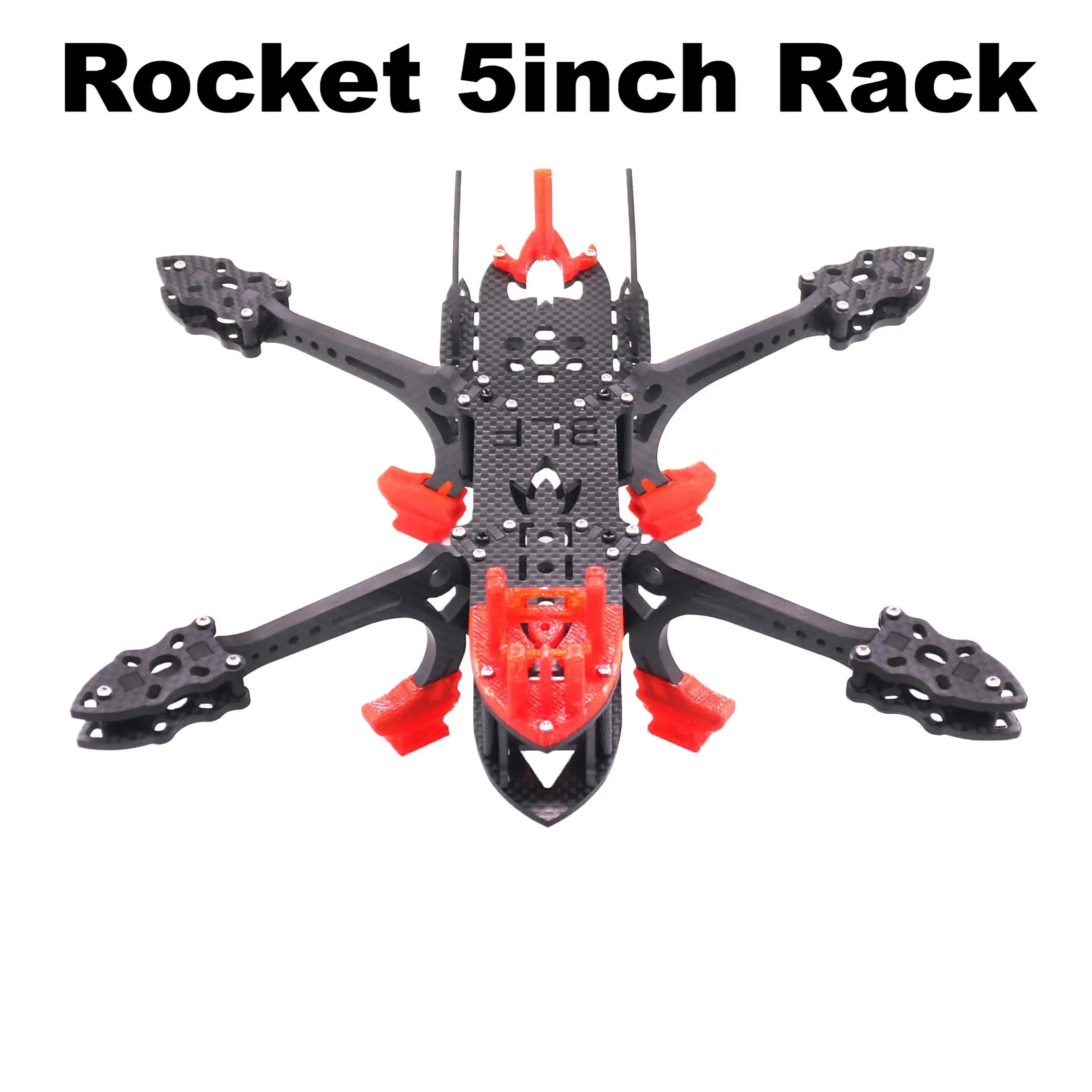 B-CUBE 로켓 5인치 FPV 드론 프레임 키트 - 카본 파이버 레이싱 쿼드콥터 프리스타일, INAV Betaflight F722 Ardupilot 비행 컨트롤