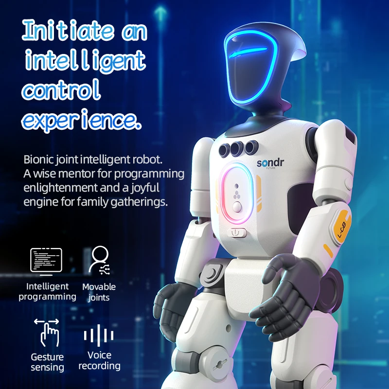 RC 로봇 - 어린이용 인텔리전트 로봇, 원격 제어 로봇, 스마트 인텔리전트 댄싱 RC 로봇 토이, 어린이 선물 R40